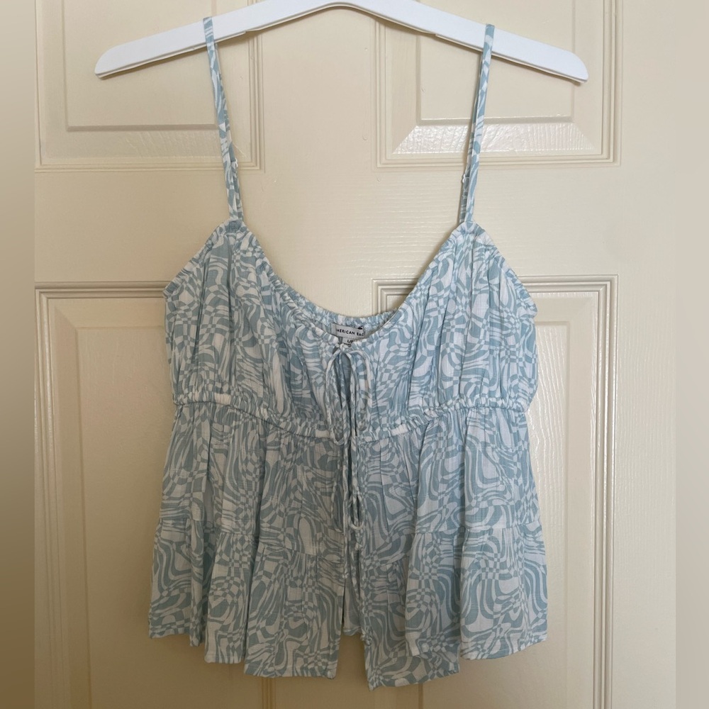 AEO flowy cami summer top L